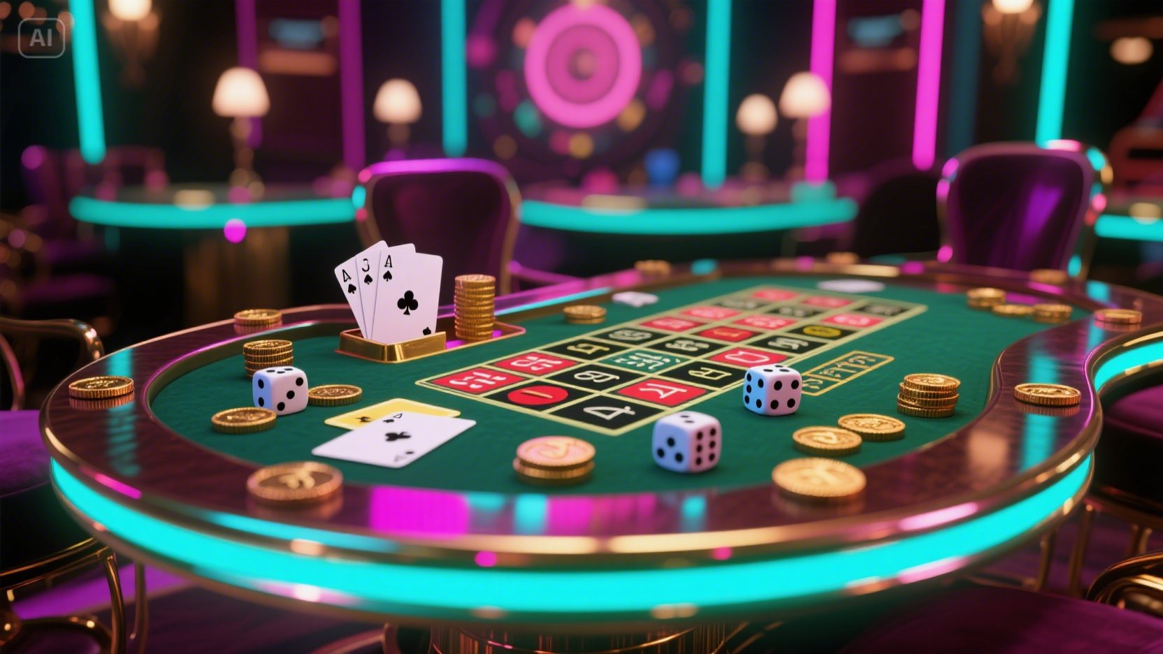 Casino casino games desktop and mobile interfaces